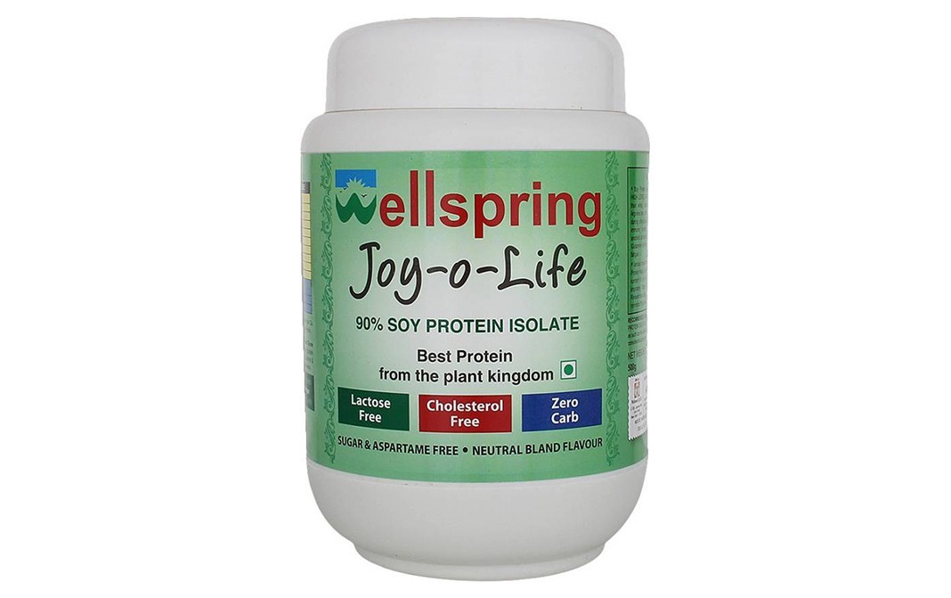Wellspring Joy-o-Life (90% Soy Protein Isolate)   Plastic Jar  500 grams